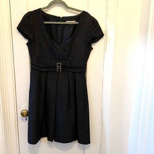 Anthropologie Nanette Lepore Black Shimmer Dress